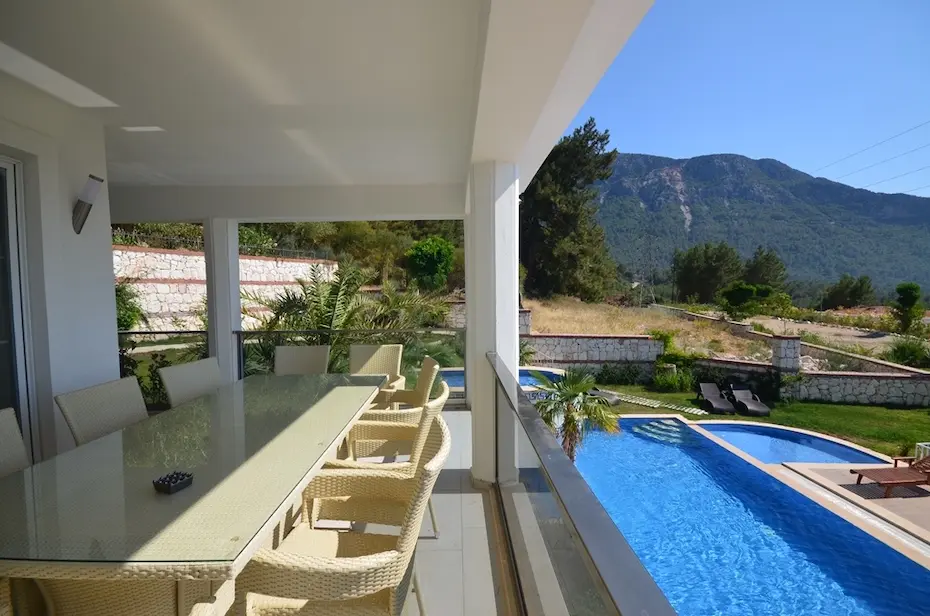 Spacious terrace